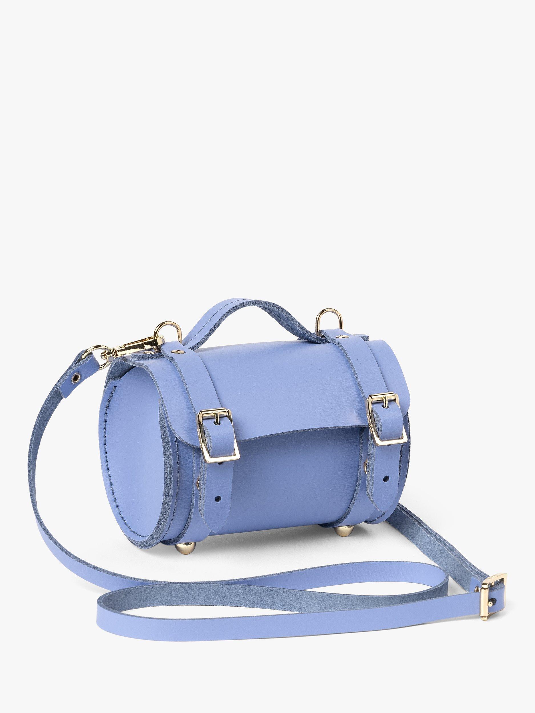 Product image 7 of 9, which shows Cambridge Satchel The Micro Bowls Leather Bag, Bluebell