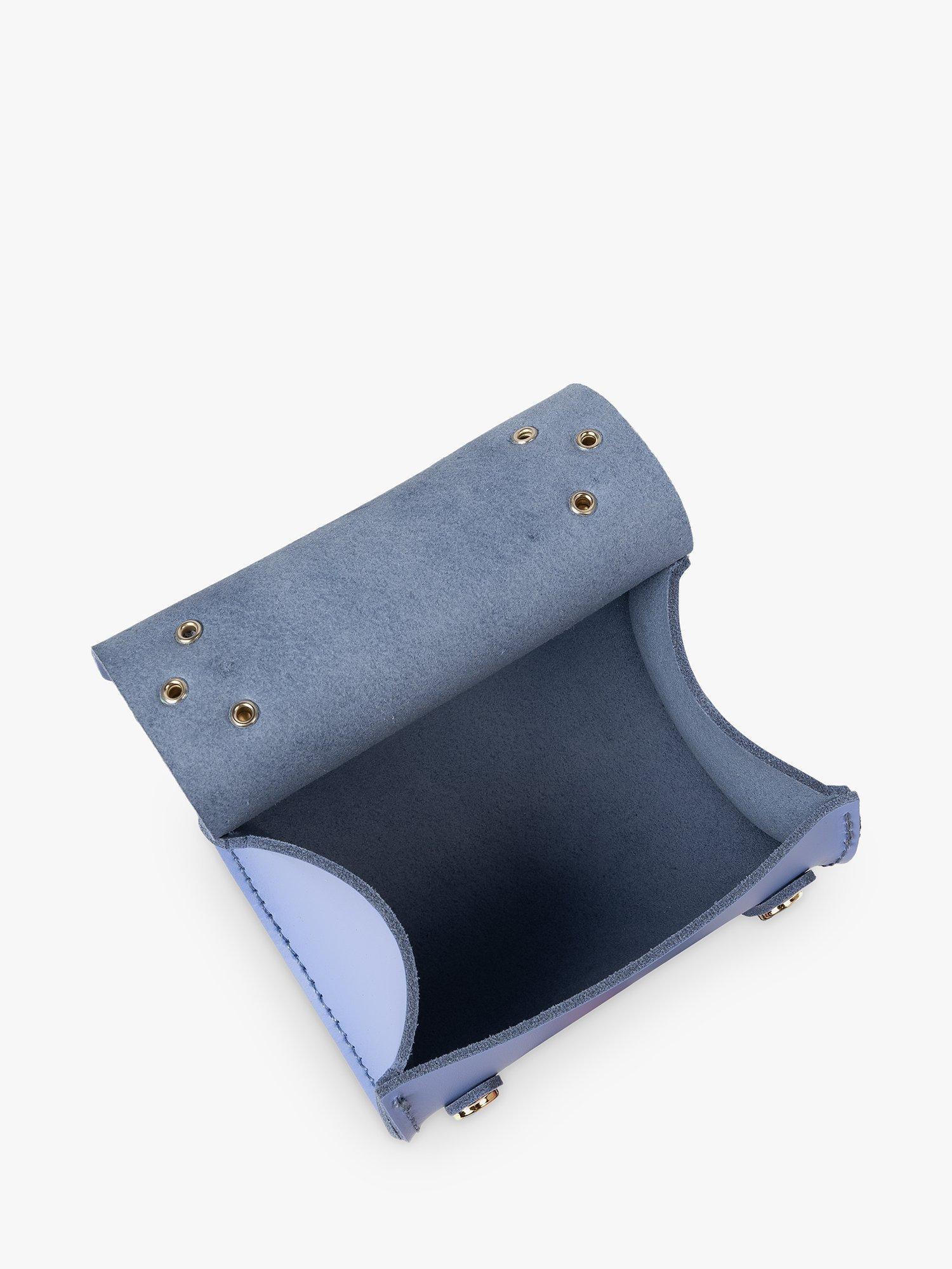 Product image 8 of 9, which shows Cambridge Satchel The Micro Bowls Leather Bag, Bluebell