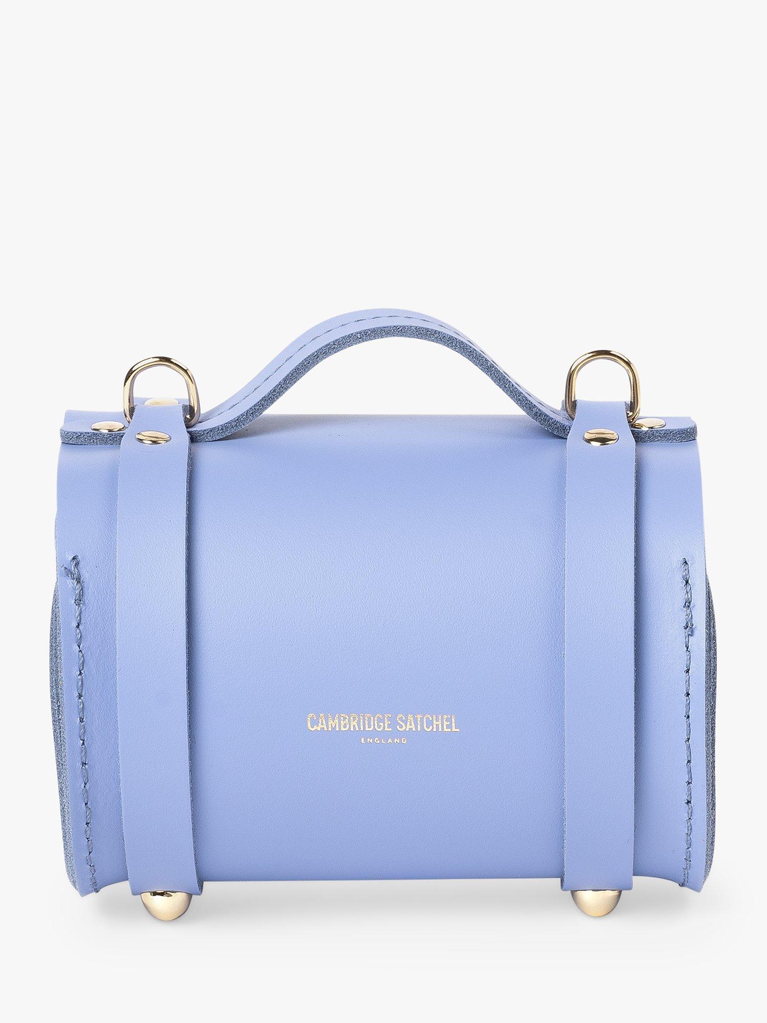 Product image 9 of 9, which shows Cambridge Satchel The Micro Bowls Leather Bag, Bluebell