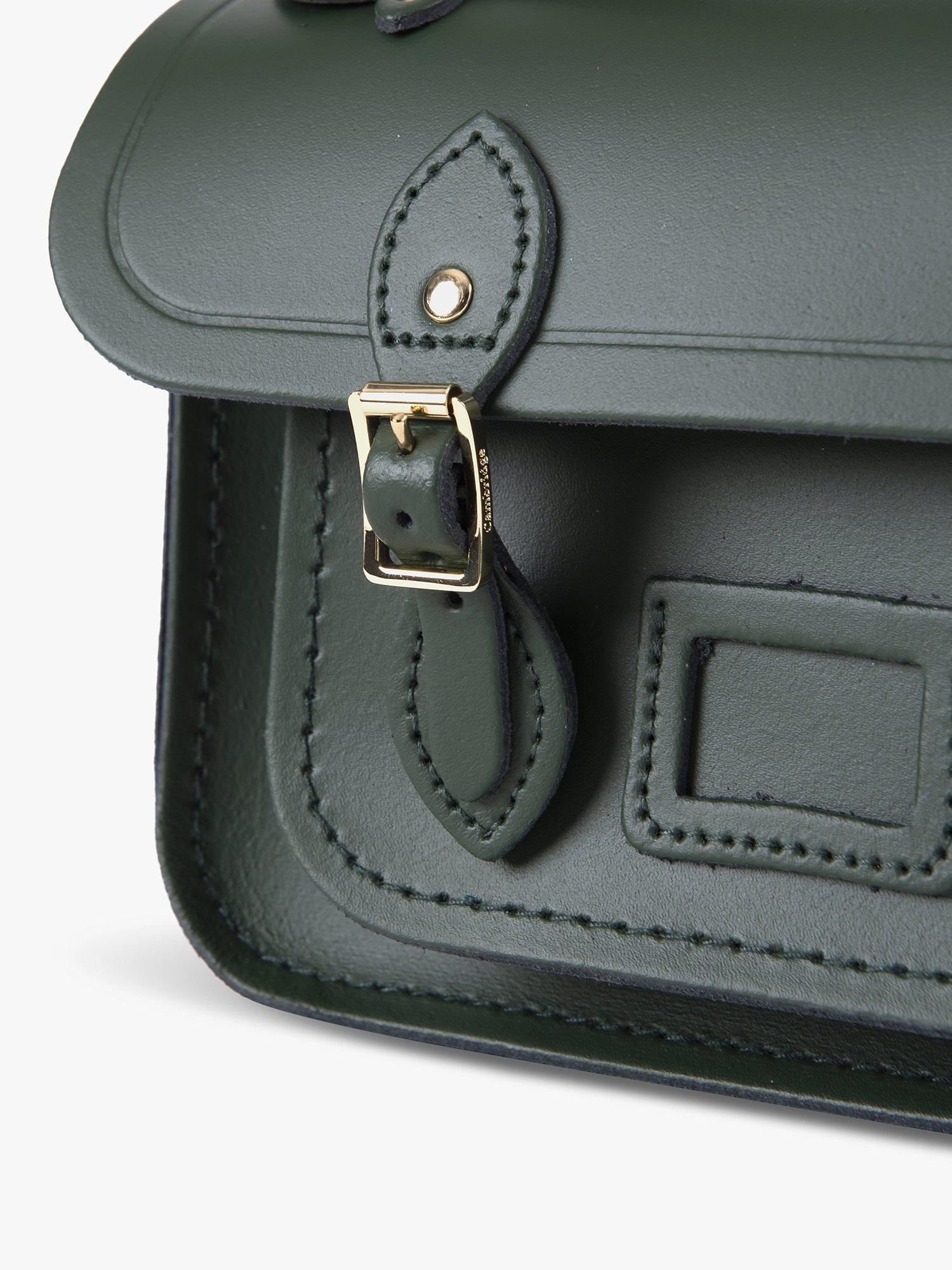 Cambridge Satchel The Mini Leather Satchel, Racing Green