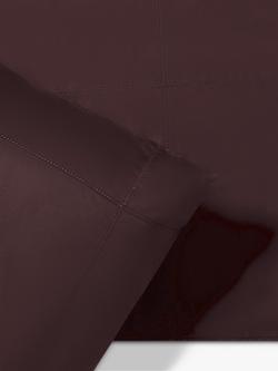 Jasper Conran London 500 Thread Count Supima Satin Bedding - view 2, Chocolate