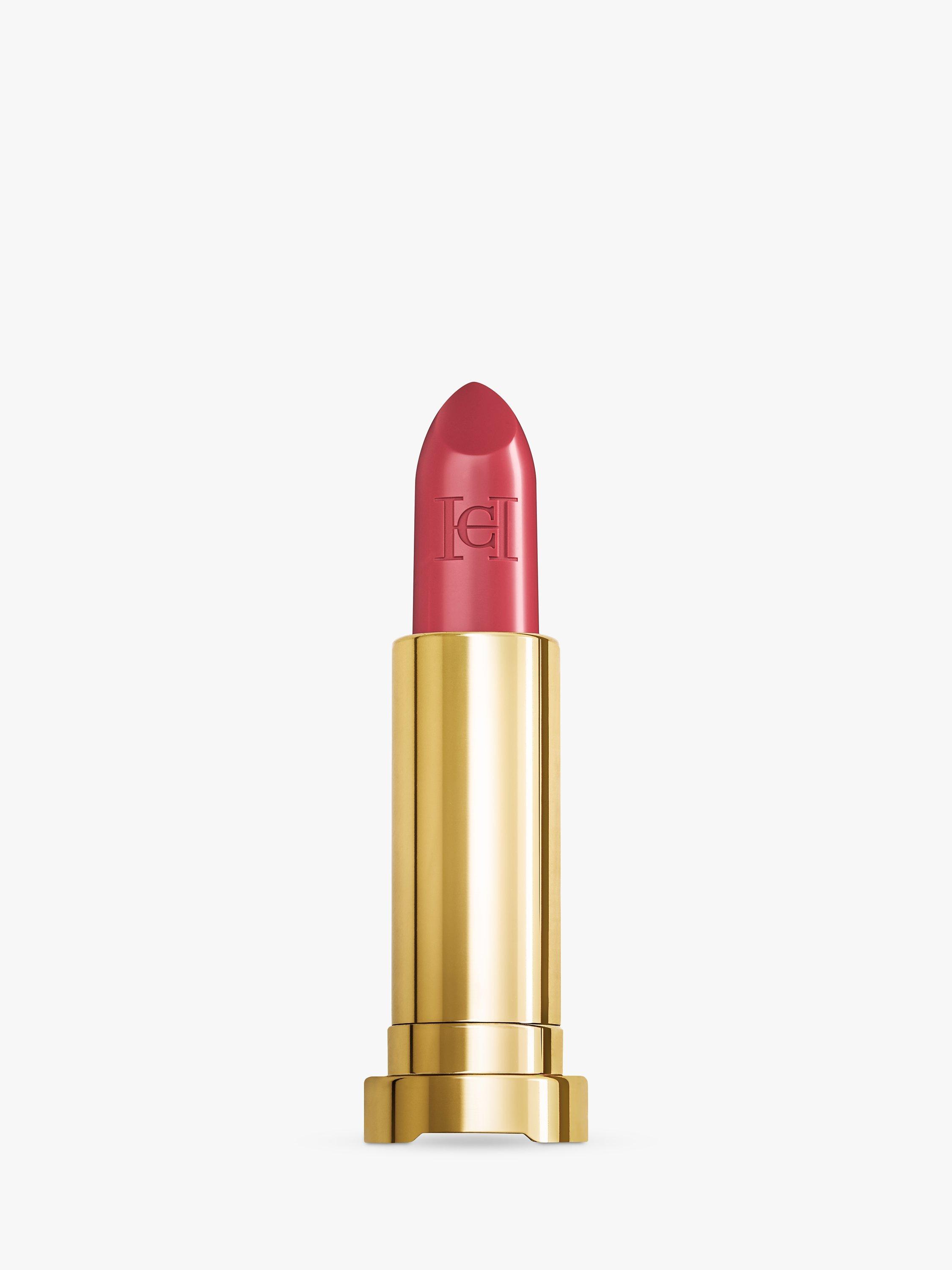 Product image 1 of 8, which shows Carolina Herrera Fabulous Kiss Lipstick Satin Refill, 375 Pink Attitude
