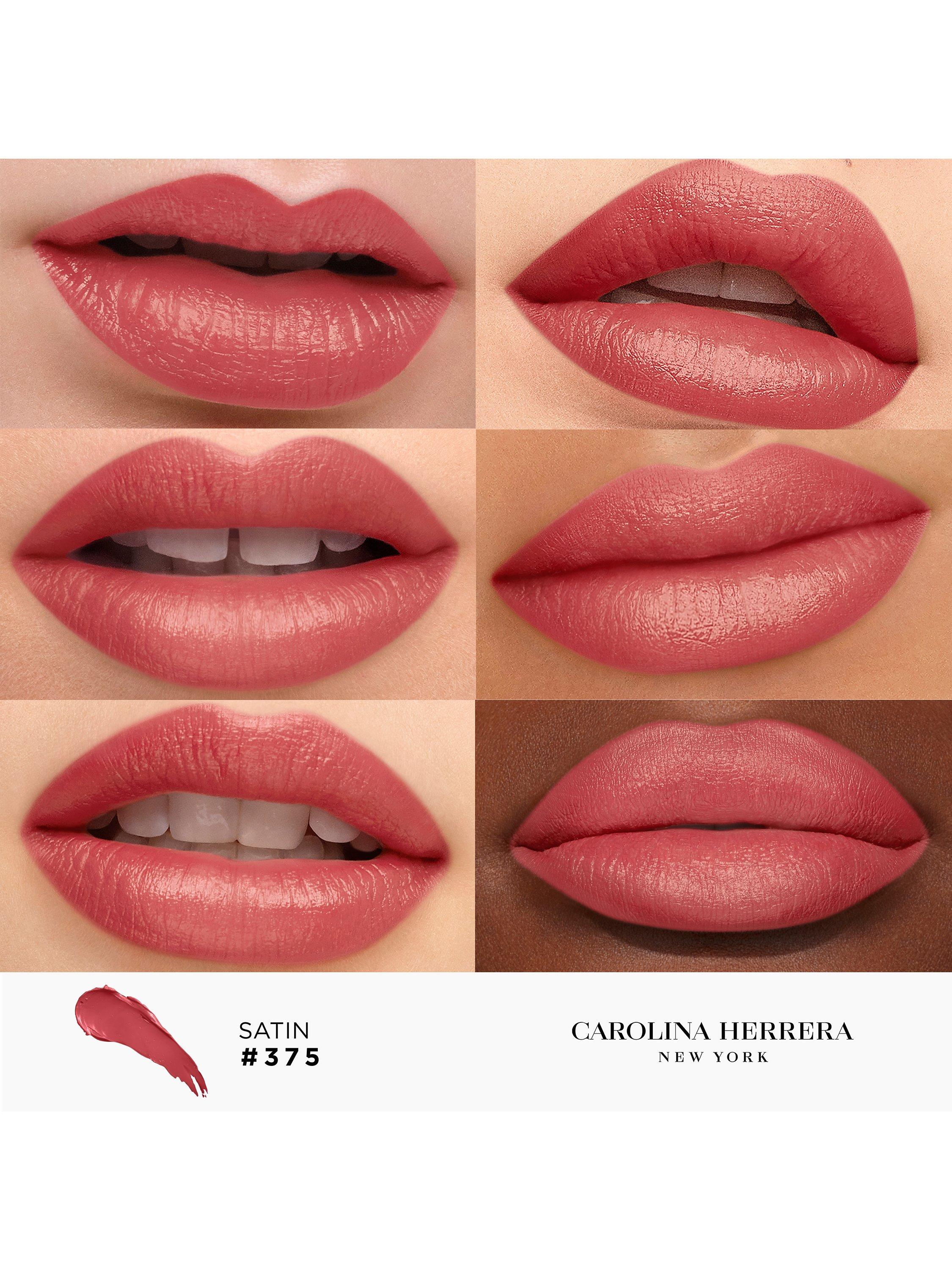 Product image 2 of 8, which shows Carolina Herrera Fabulous Kiss Lipstick Satin Refill, 375 Pink Attitude