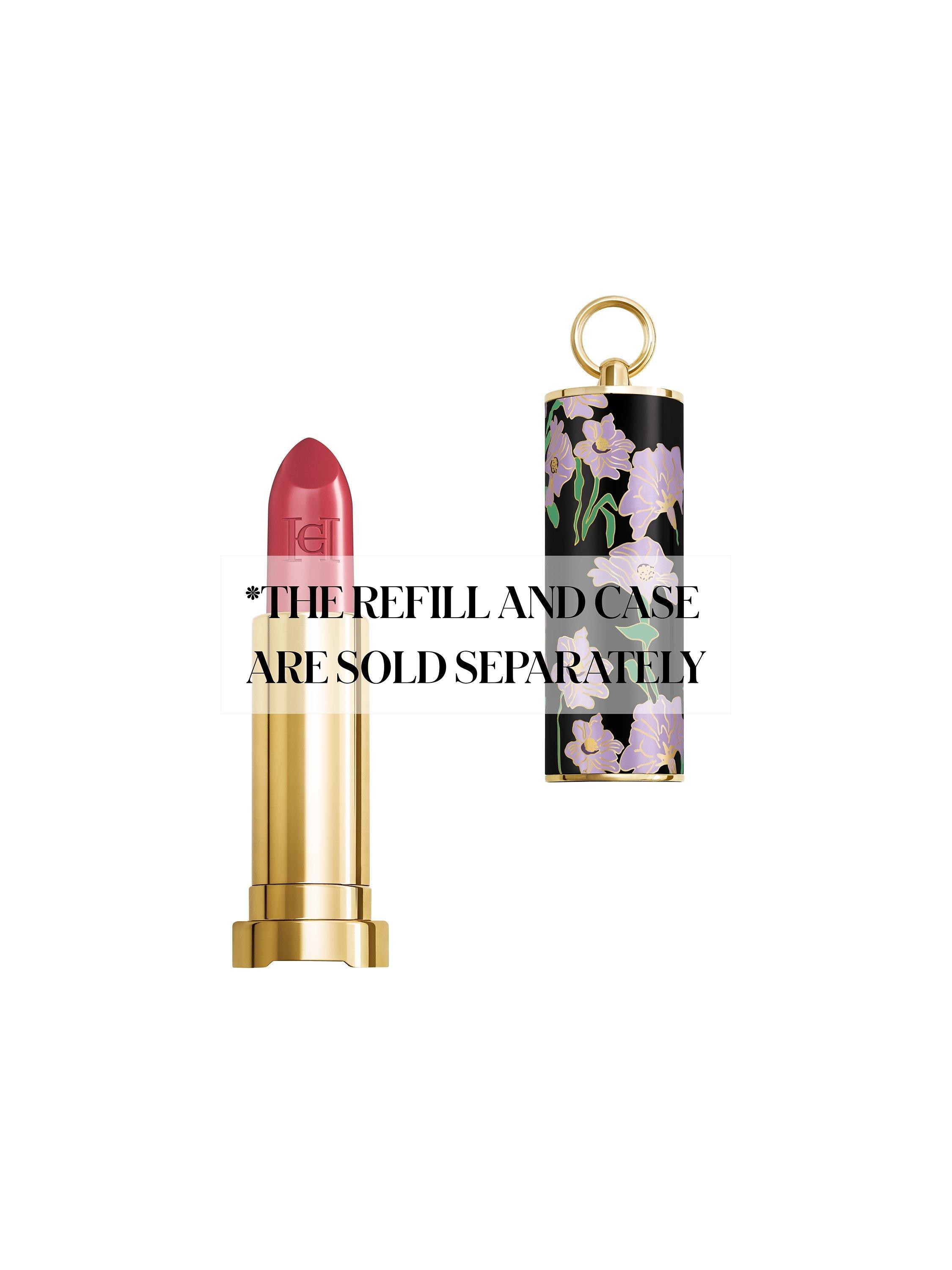 Product image 4 of 8, which shows Carolina Herrera Fabulous Kiss Lipstick Satin Refill, 375 Pink Attitude
