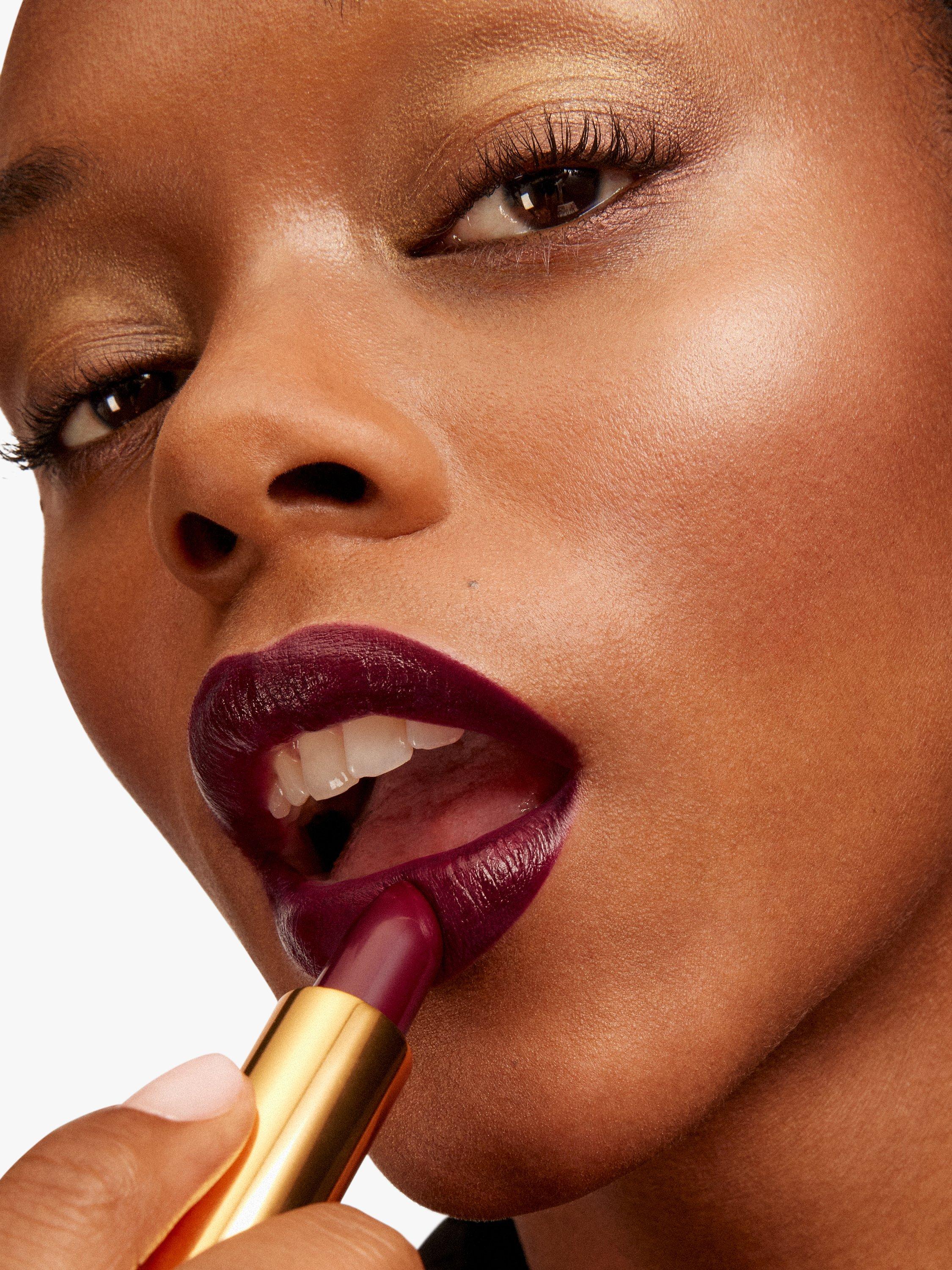 Product image 6 of 9, which shows Carolina Herrera Fabulous Kiss Lipstick Satin Refill, 395 Purple Drama
