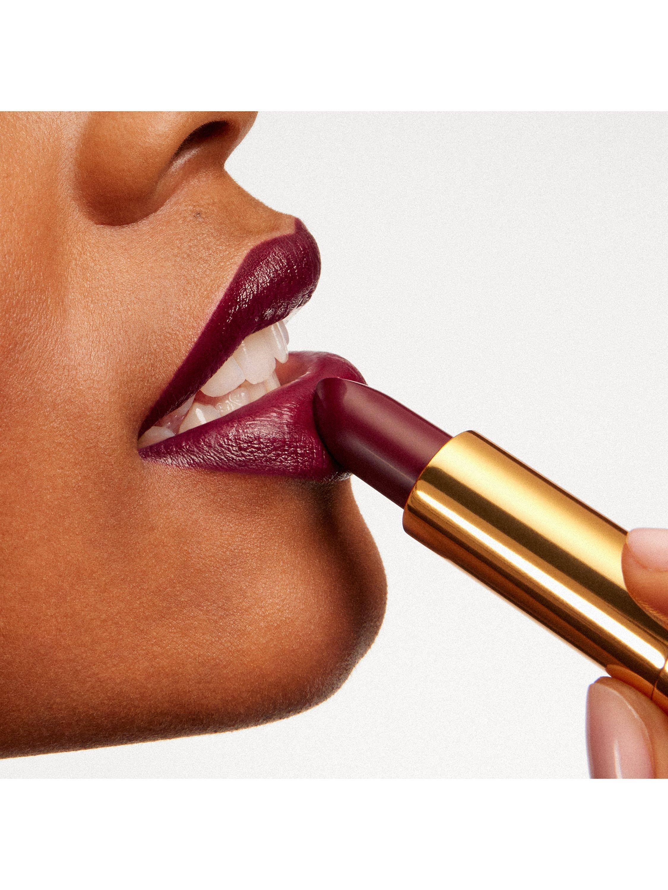 Product image 7 of 9, which shows Carolina Herrera Fabulous Kiss Lipstick Satin Refill, 395 Purple Drama