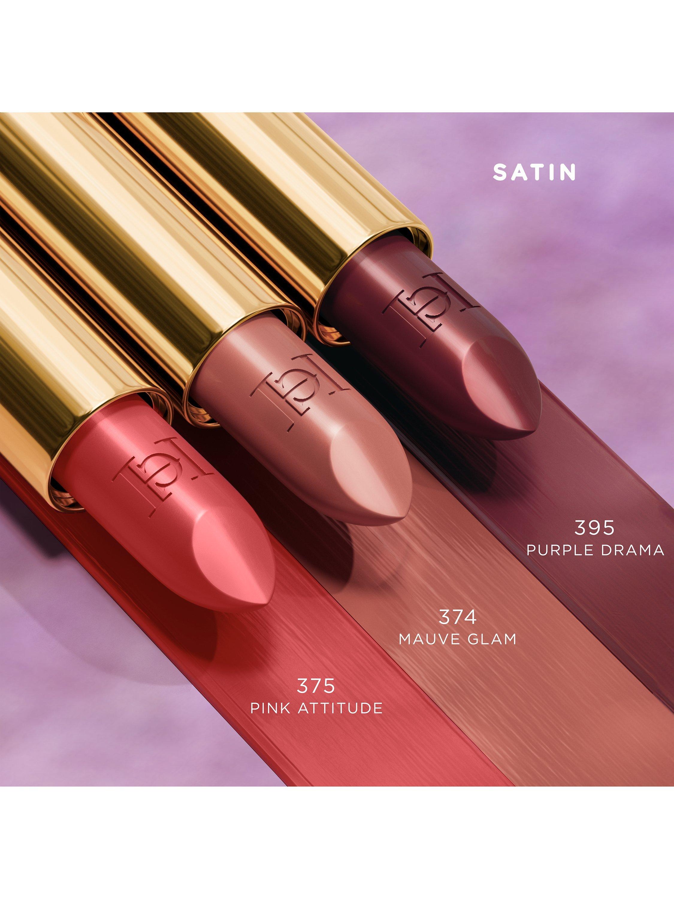 Product image 8 of 9, which shows Carolina Herrera Fabulous Kiss Lipstick Satin Refill, 395 Purple Drama