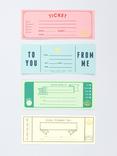SUCK Blank Ticket Book