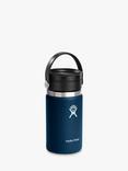 Hydro Flask Double Wall Vacuum Insulated Stainless Steel Wide Mouth Travel Mug, 355ml, Indigo