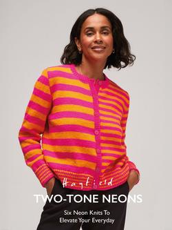 Hayfield Bonus Two Tone Neons Knitting Pattern Book, Multi