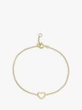 Auree Verona Love Heart Chain Bracelet