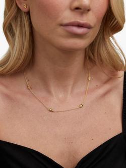 Auree St Ives Nautical Knot Necklace - view 2, Gold