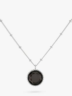 Auree Barcelona Birthstone Sterling Silver Necklace, Smokey Quartz - November