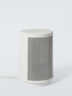 John Lewis Ceramic Heater, White - view 2, White