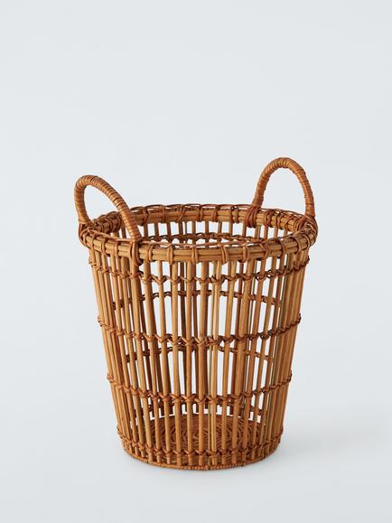 John Lewis Modern Country Rattan Waste Paper Bin, 