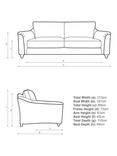 John Lewis Bromley Grand 4 Seater Sofa, Relaxed Linen Auburn