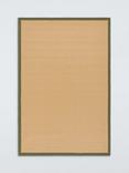 John Lewis Herringbone Jute Rug, Avocado