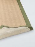 John Lewis Herringbone Jute Runner Rug, Avocado