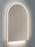 John Lewis Aura Arched Illuminated Mirror