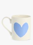McLaggan Smith Big Heart Bone China Mug, 350ml, Blue