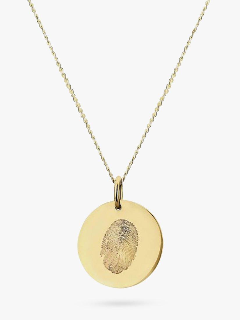 Auree Northcote Personalised Fingerprint Pendant