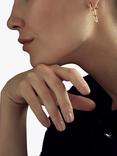 Emma Holland Link Drop Clip-On Earrings, Gold