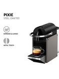 Nespresso Pixie Coffee Machine by Krups, Titanium