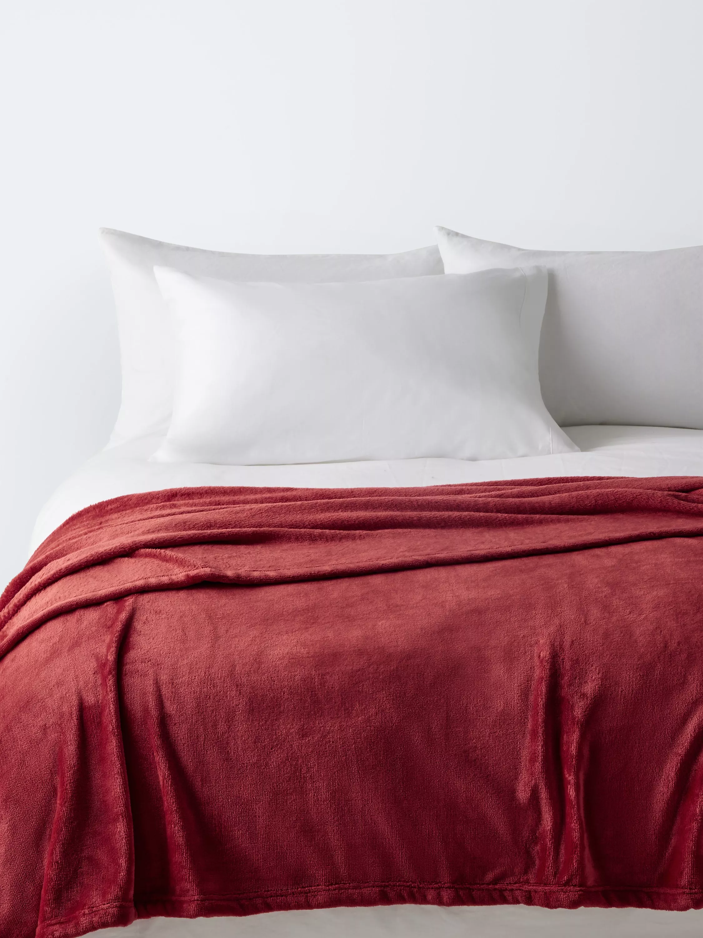 Red bed throws sale