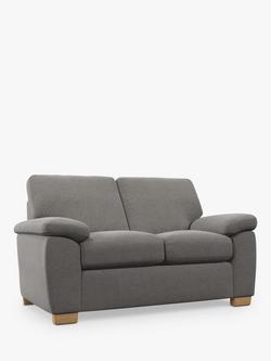 John Lewis Camden Small 2 Seater Sofa, Light Leg, Easy Clean Chenille Steel