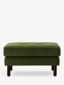 Swyft Model 04 Footstool, Dark Leg, Velvet Vine