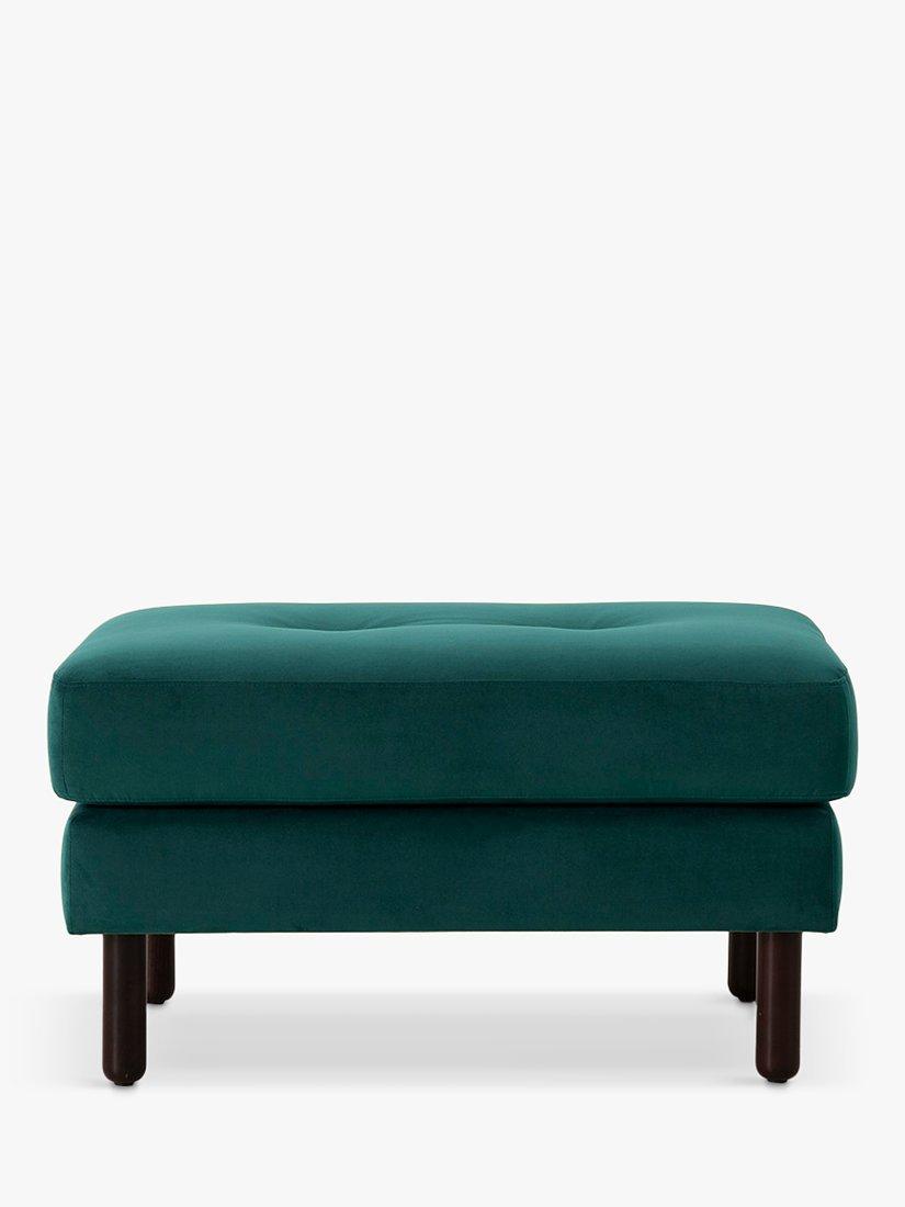 Model 04 Range, Swyft Model 04 Footstool, Dark Leg, Velvet Kingfisher