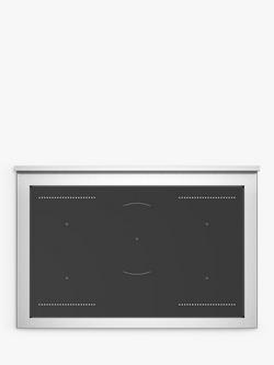 Bertazzoni 90cm Electric Range Cooker with Induction Hob, Black - view 2, Matt Black
