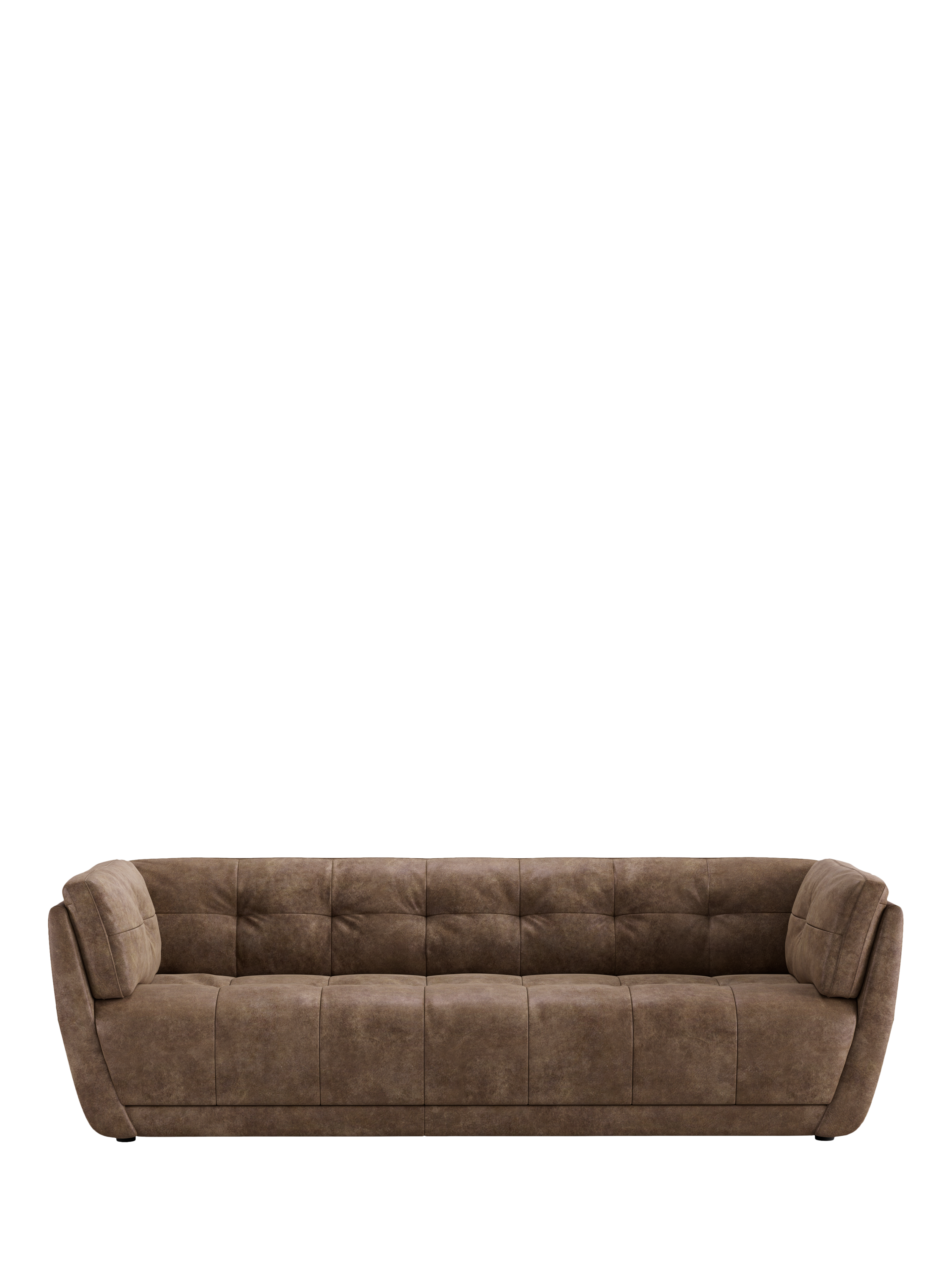 Theo Range, At The Helm Theo Grand 4 Seater Leather Sofa, Explorer Dragonstone
