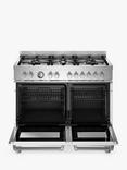 Bertazzoni Master Series 100cm Dual Fuel Range Cooker, Matt White