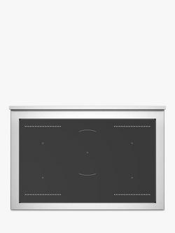 Bertazzoni 90cm Electric Range Cooker with Induction Hob, Black - view 2, Stainless Steel