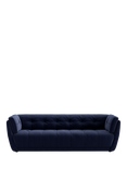 At The Helm Theo Grand 4 Seater Leather Sofa, Lavish Ink