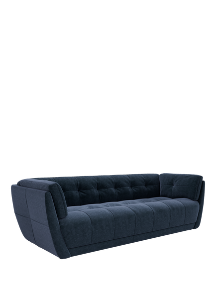 At the Helm Theo Grand 4 Seater Sofa, Chiltern Midnight