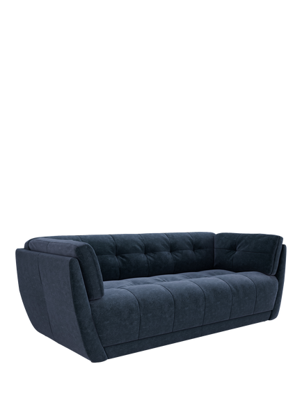 At the Helm Theo Large 3 Seater Sofa, Chiltern Midnight