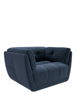 At the Helm Theo Armchair, Chiltern Midnight