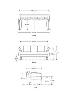 Swyft Model 10 Medium 2 Seater Sofa, Dark Leg - view 2, Linen Seaglass