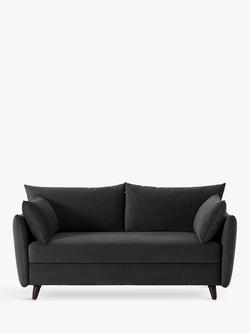 Swyft Model 08 2.5 Seater Sofa Bed, Velvet Charcoal