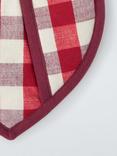 John Lewis Gingham Pot Holder, Red