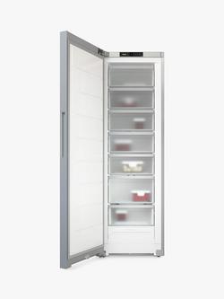 Miele FNS 4382 D Freestanding Freezer, Clean Steel - view 2, Clean Steel