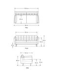 Swyft Model 10 Medium 2 Seater Sofa, Dark Leg, Velvet Brick
