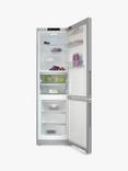 Miele KFN4397 CD Freestanding 60/40 Fridge Freezer, Clean Steel