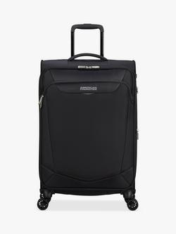 American Tourister Summerride 69cm 4-Wheel Medium Suitcase, 76L, Black