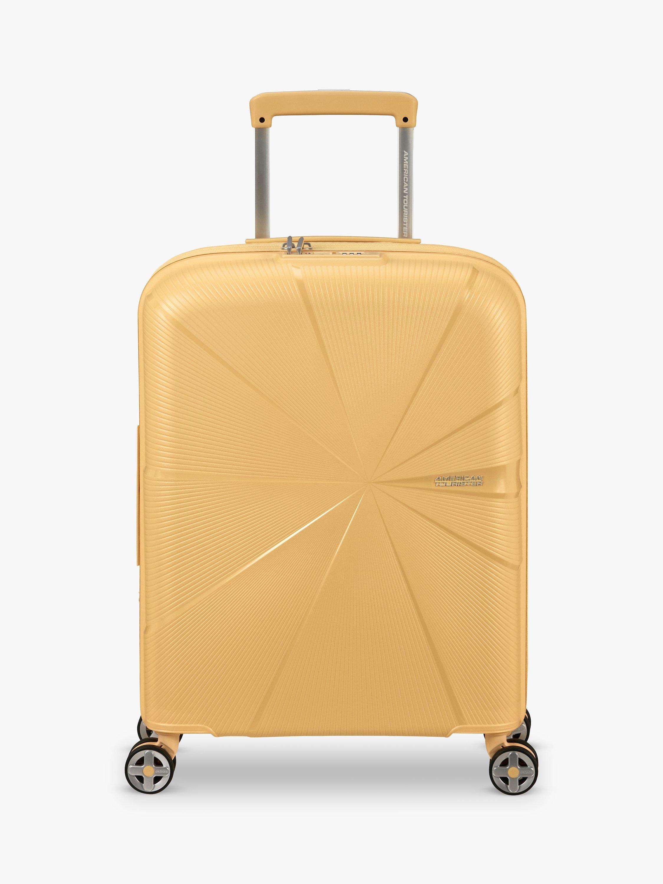 American Tourister Starvibe 55cm Expandable 4-Wheel Cabin Case, Banana