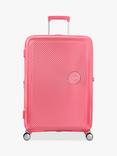 American Tourister Soundox 4 Wheel Expandable Suitcase, 77cm, Sunkissed Coral