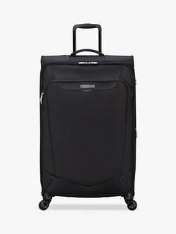 American Tourister Summerride 80cm 4-Wheel Large Suitcase, 116L, Black