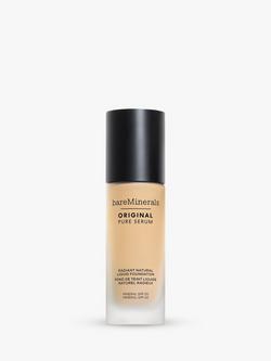 bareMinerals ORIGINAL Pure Serum Radiant Natural Liquid Foundation, Fair Warm 1.5